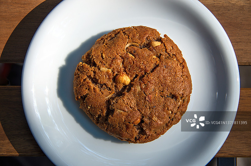 咖啡、椰子和花生饼干（咖啡馆）图片素材