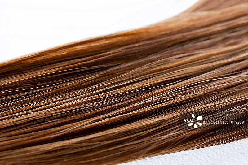 一束紧密的头发图片素材