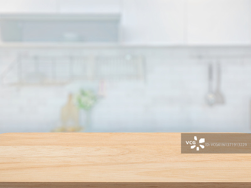 厨房空木质桌面产品展示图片素材