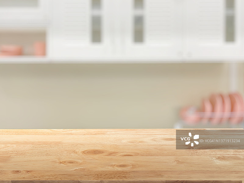 厨房空木质桌面产品展示图片素材