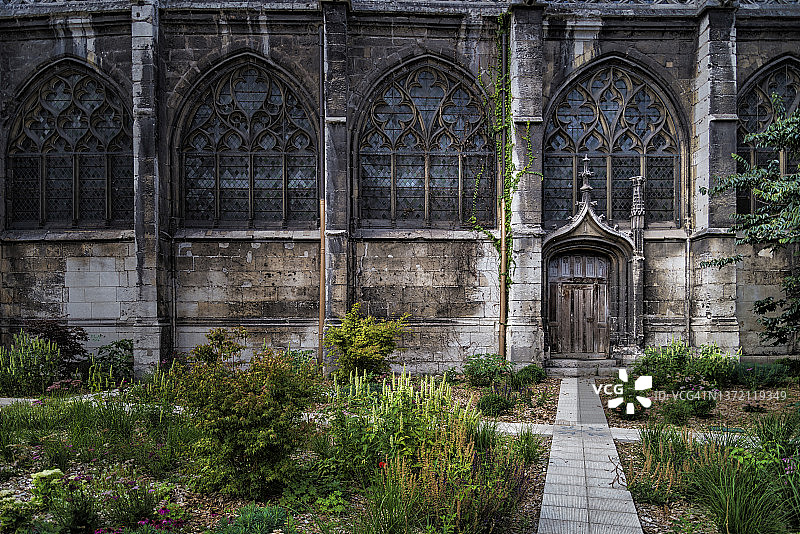 法国鲁昂圣旺教堂图片素材