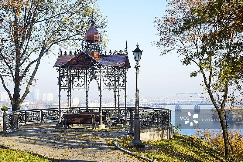 乌克兰基辅圣弗拉基米尔山公园图片素材