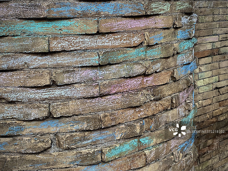 粉彩色砖块图片素材