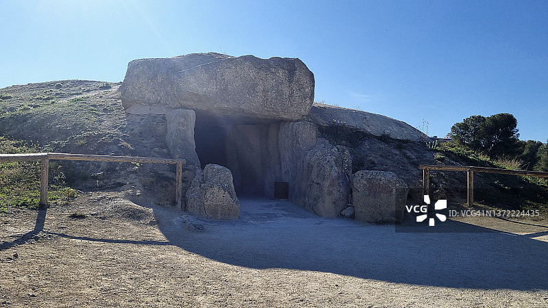 门加石墓，安特克拉，西班牙图片素材