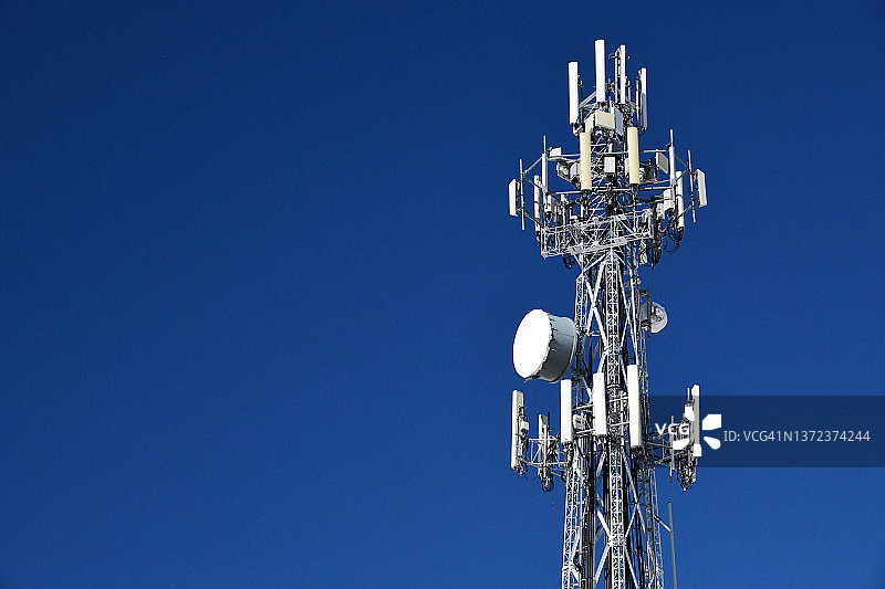 微波塔图片素材