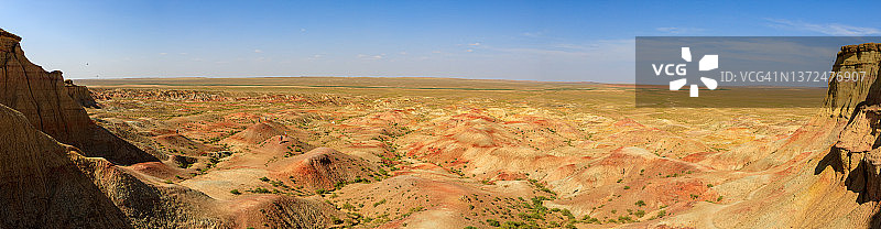 查干苏布尔加景观，蒙古国图片素材