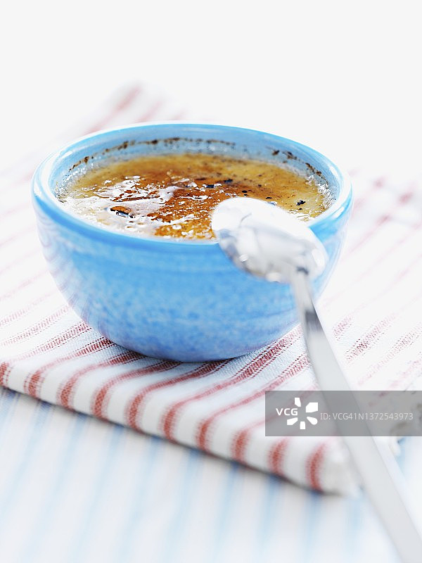 焦糖布丁图片素材