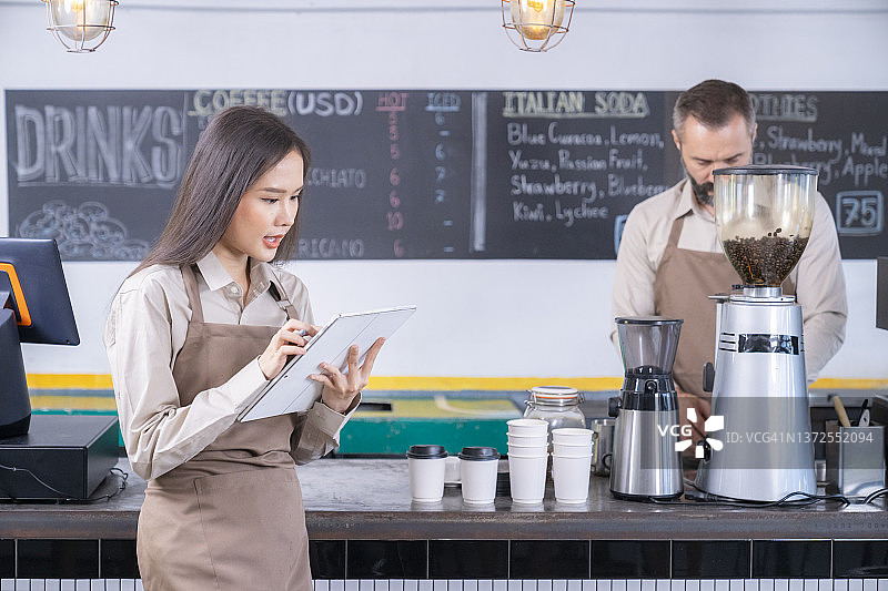 小型企业咖啡店图片素材