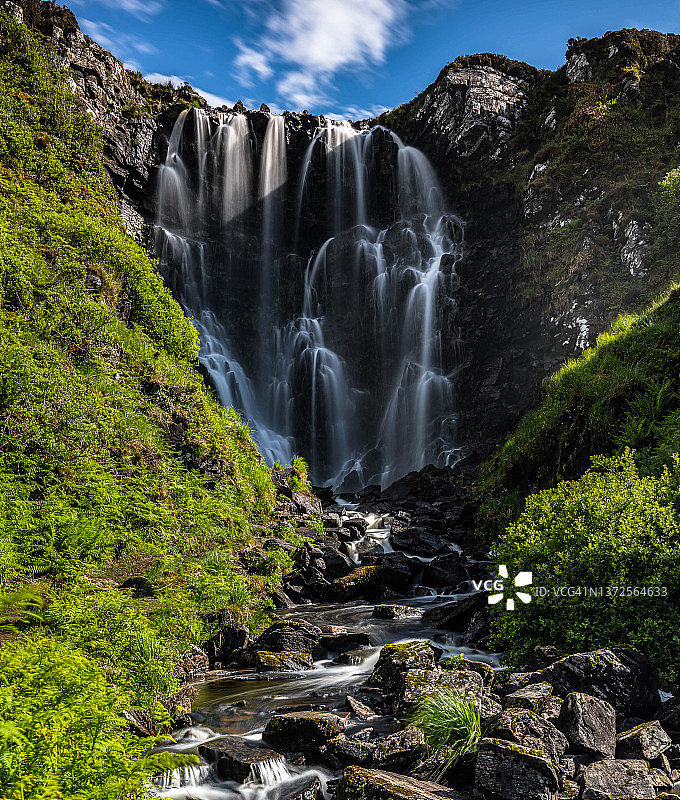 克拉什内西瀑布图片素材