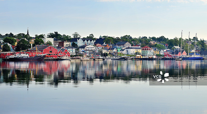 新斯科舍省卢嫩堡港图片素材