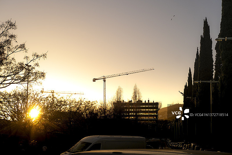 城市景观图片素材