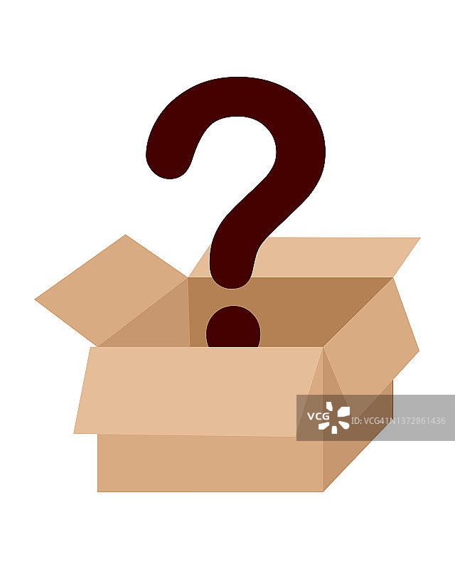 准备装运的纸板箱插画图片素材