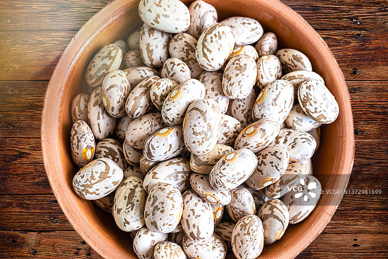 未煮的斑豆图片素材