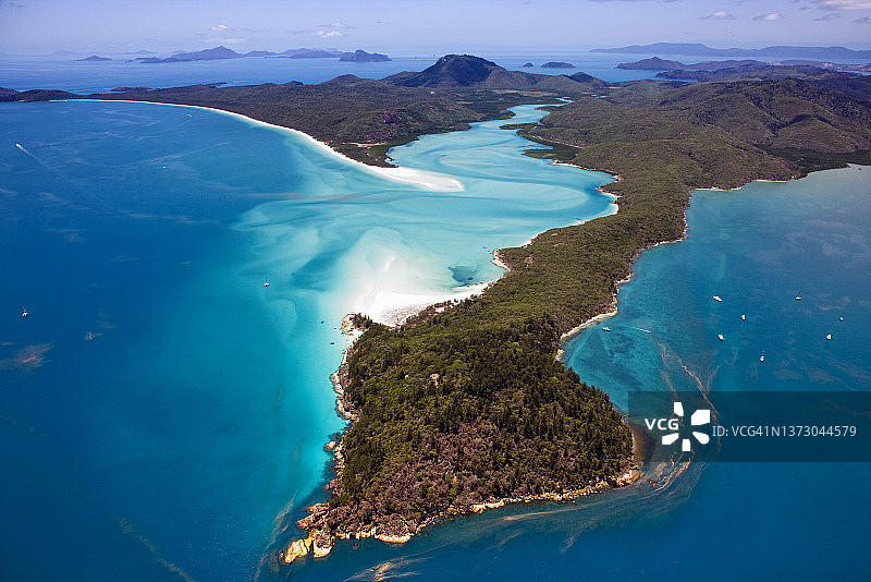 白天堂海滩图片素材