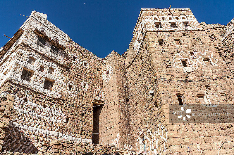 哈拉兹山脉的防御房屋图片素材