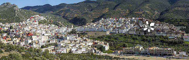 穆莱·伊德里斯，中阿特拉斯山脉，摩洛哥图片素材