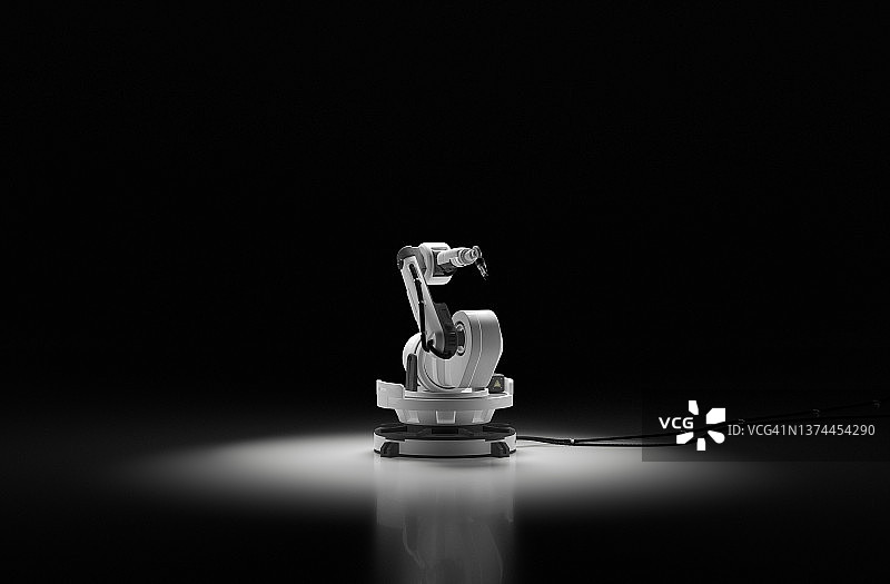 新型高科技制造机器人图片素材