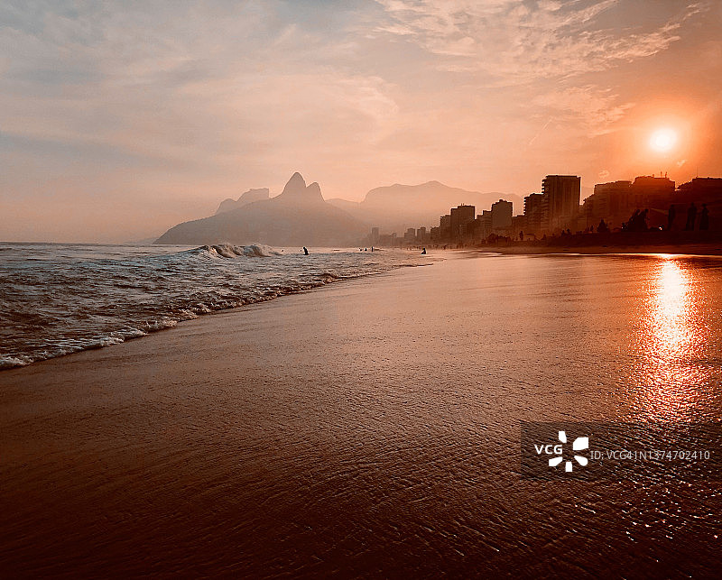 阿普多海滩的午后，里约热内卢图片素材