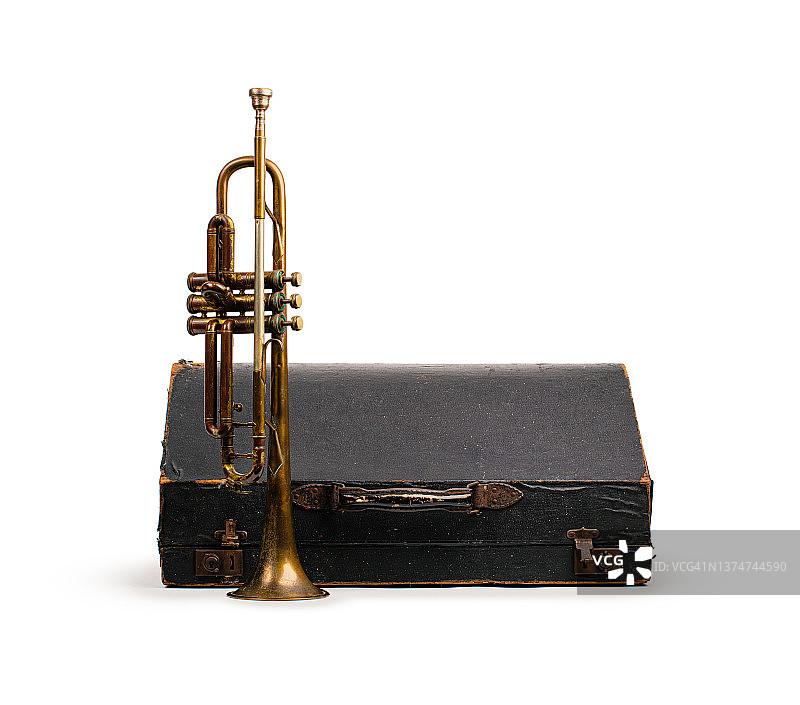 小号和乐器盒图片素材