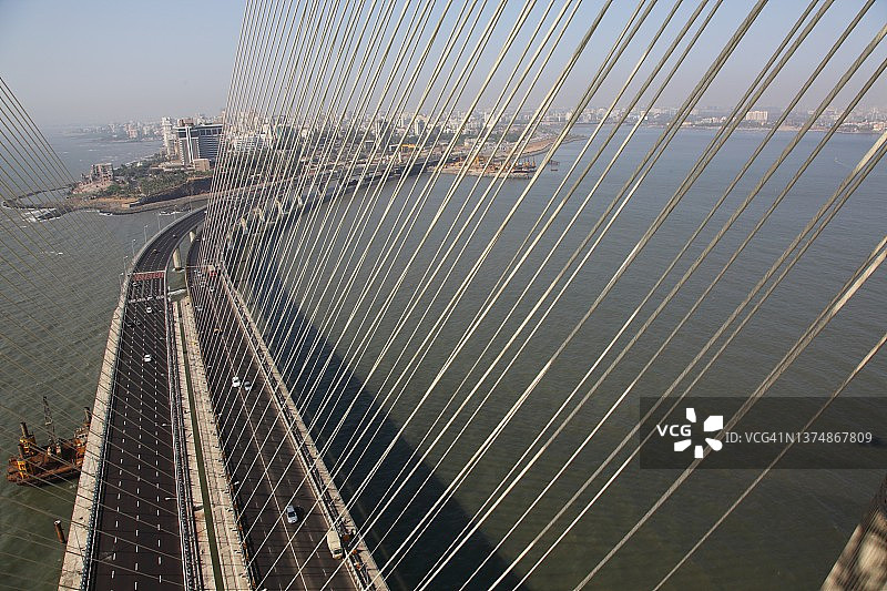 孟买海 लिंक（海 लिंक为无法翻译的专有名词，保留原文）图片素材