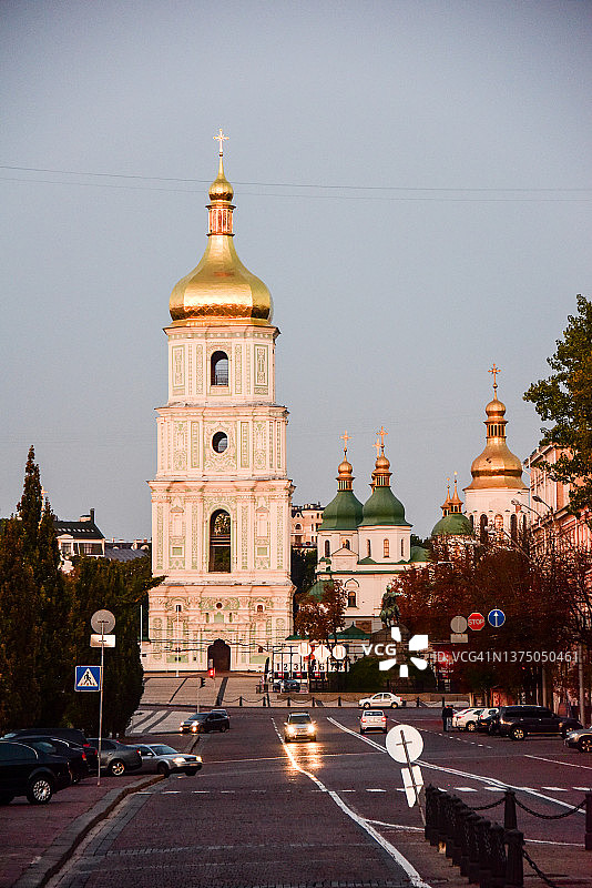 基辅索菲亚大教堂图片素材