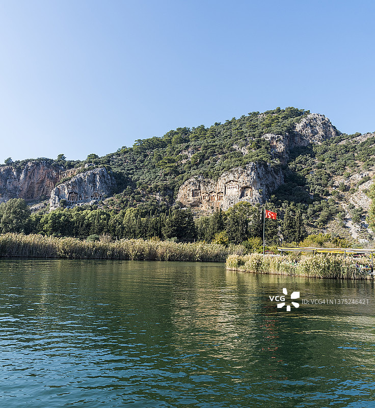 达利扬考诺斯古城国王的岩石墓图片素材