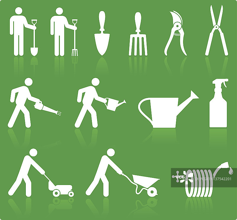 园艺插画素材图片素材