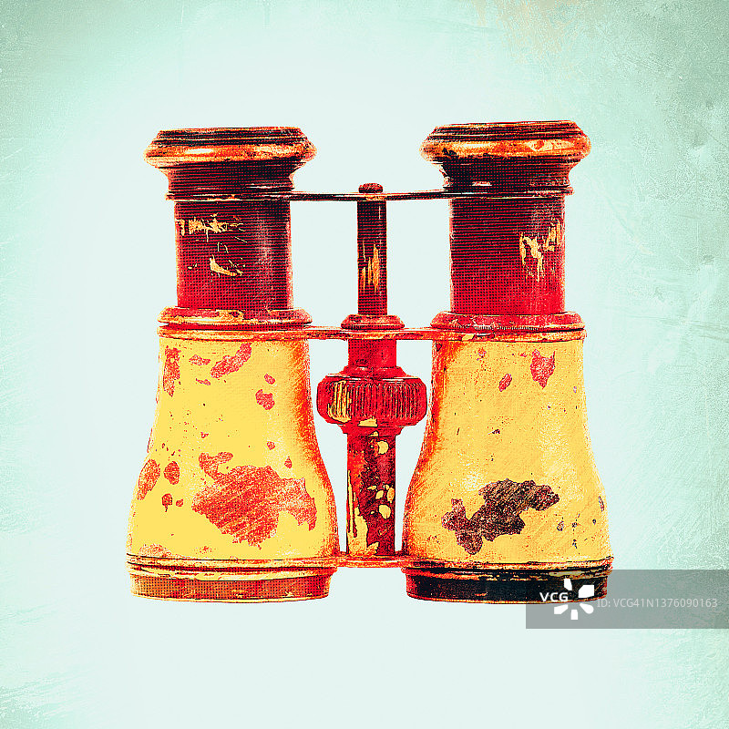 纹理双筒望远镜图片素材