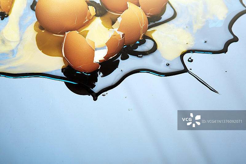 打碎的鸡蛋图片素材