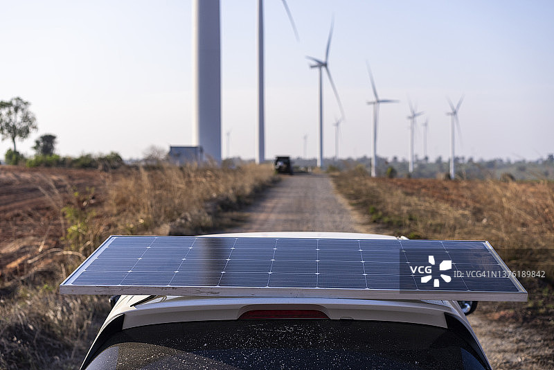 研究清洁能源汽车图片素材