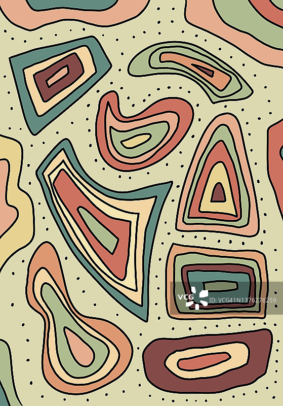 明亮的绘画图案插图抽象背景图片素材