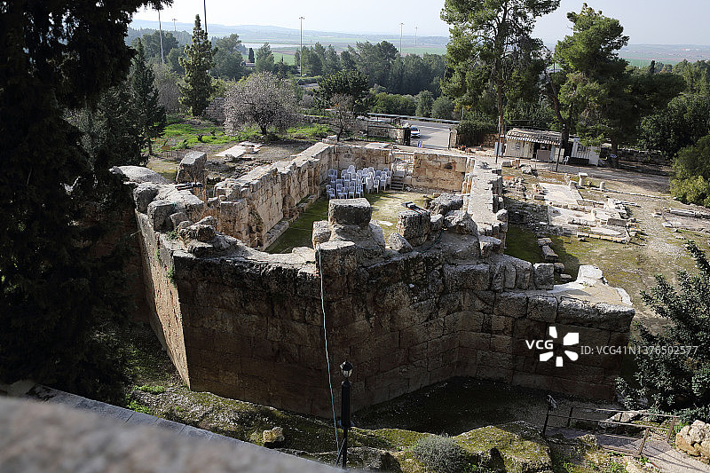 以马忤斯拜占庭教堂遗址图片素材