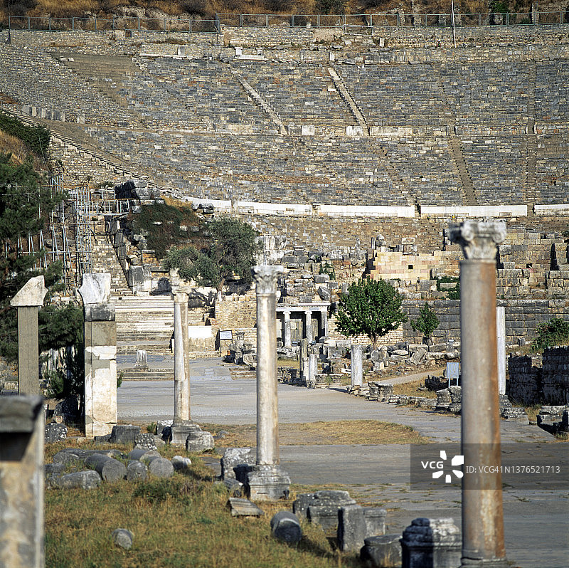 以弗所剧院图片素材