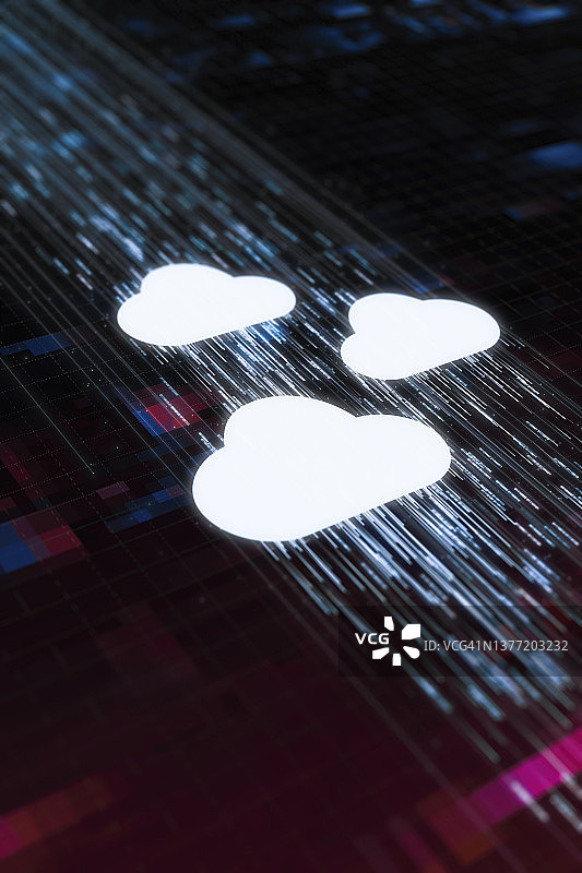 云计算或存储图片素材