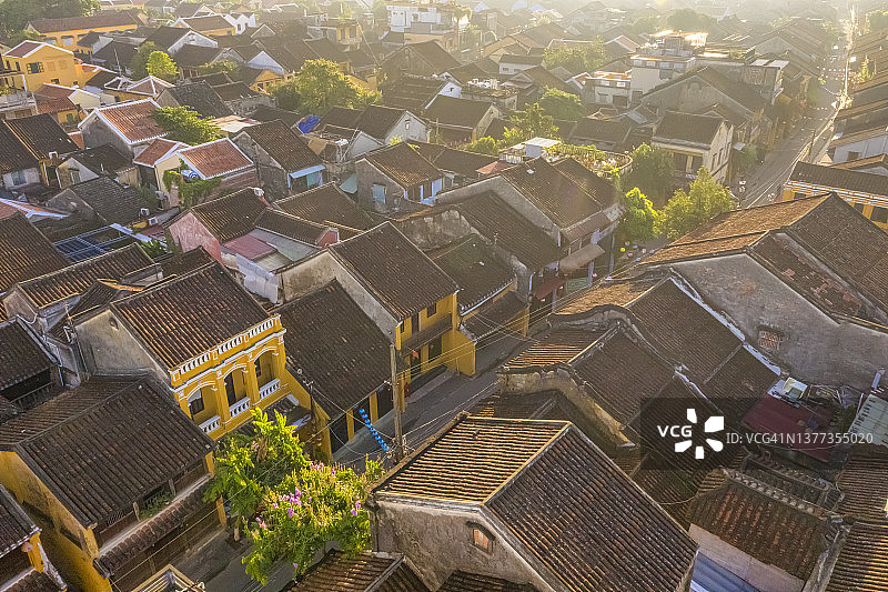 会安鸟瞰图图片素材