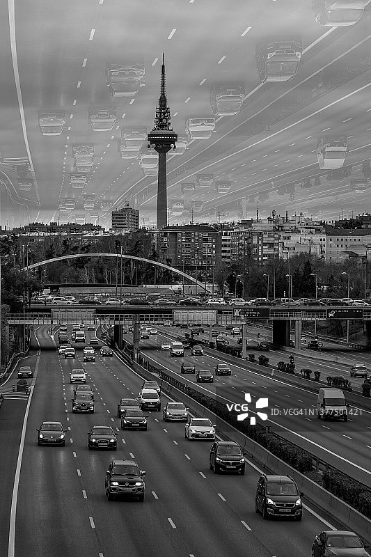 城市高速公路图片素材