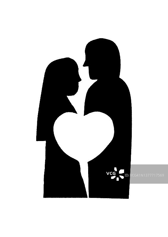 夫妇在爱图片素材