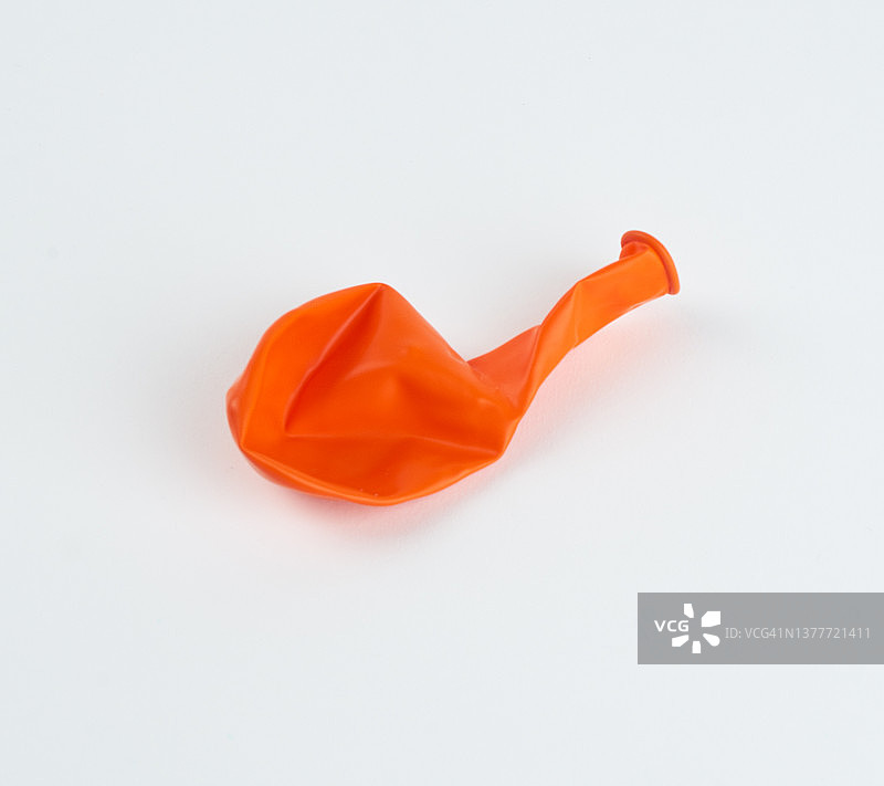 橙色气球图片素材