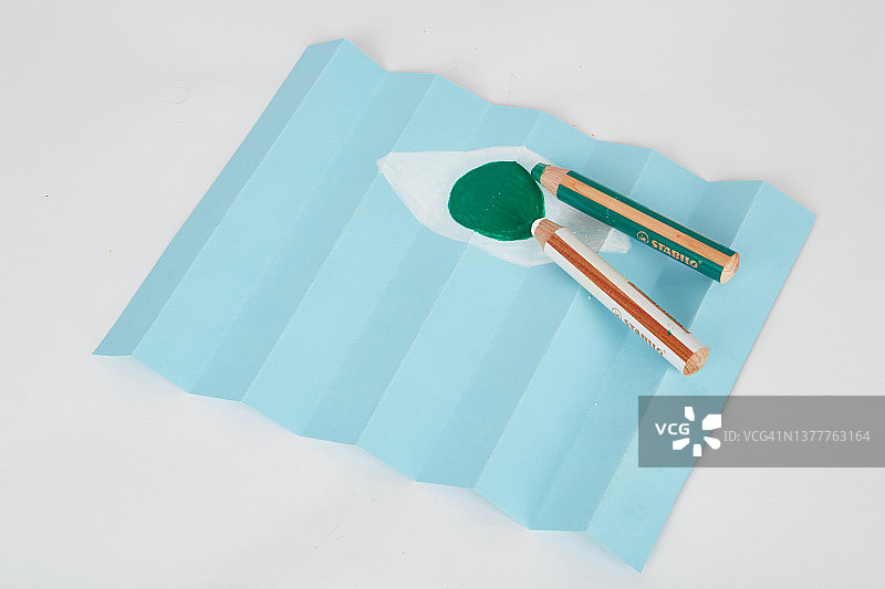 纸扇制作步骤图片素材