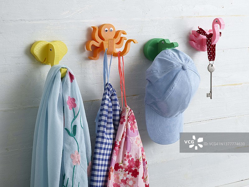 3D打印动物外衣挂钩图片素材