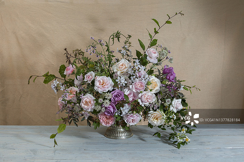 玫瑰花卉摆件图片素材