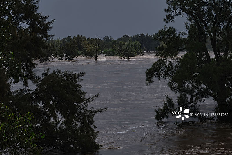 2022年新南威尔士州洪水图片素材