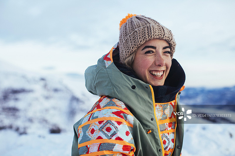 美丽的微笑图片素材