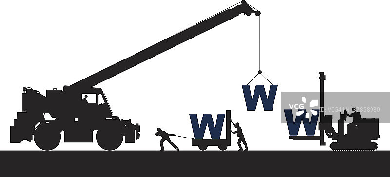 网站建设中图片素材