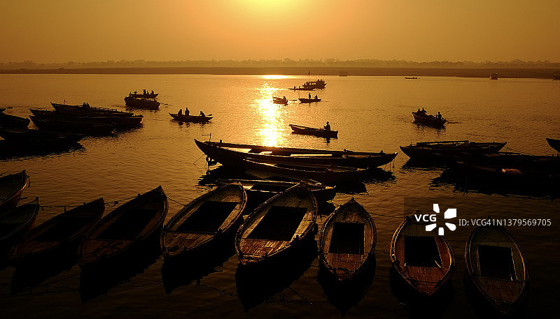 瓦拉纳西，印度图片素材