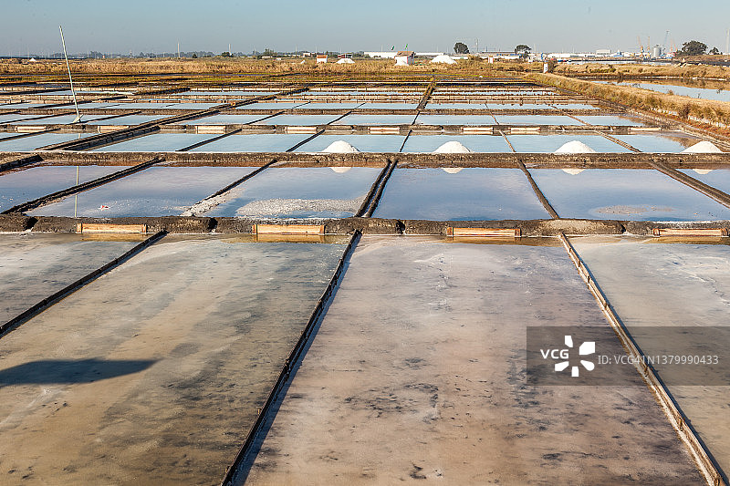 阿威罗盐田图片素材