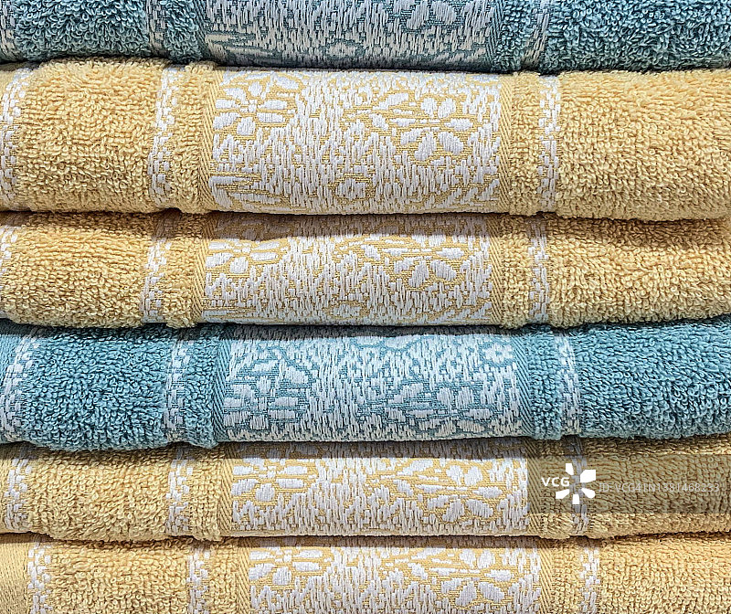 彩色毛巾图片素材