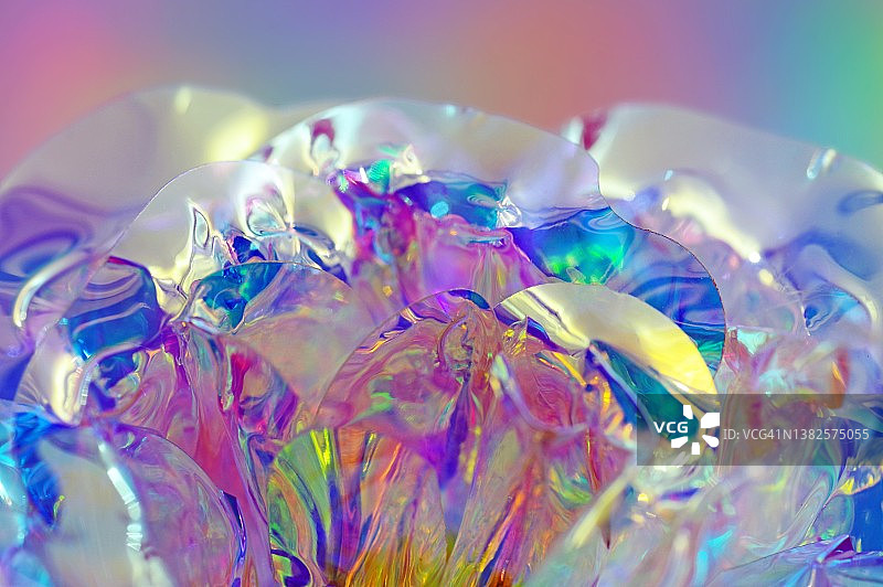 全息foil玫瑰花瓣图片素材