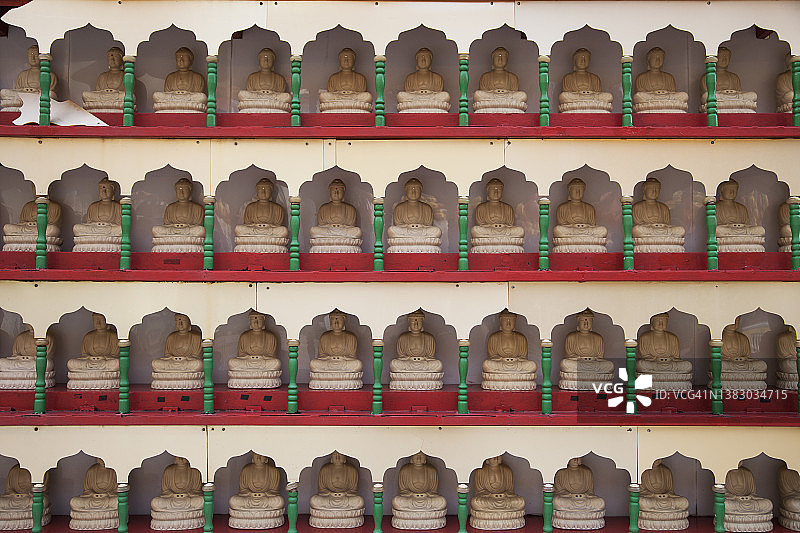 寺庙里的佛像图片素材