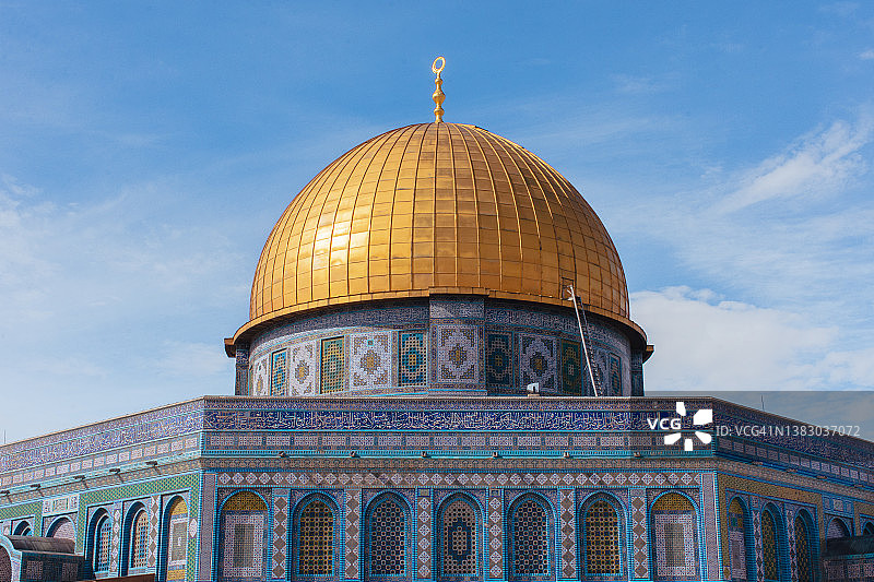 耶路撒冷的阿克萨清真寺图片素材